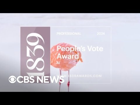 How a real picture of a flamingo won top honors in AI photo contest