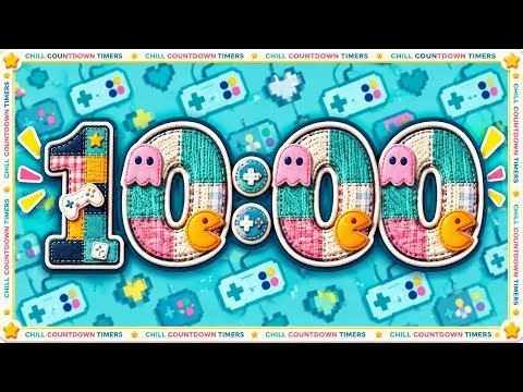 10 Minute Timer | Relaxing LoFi Classroom Timer – Gamer Edition