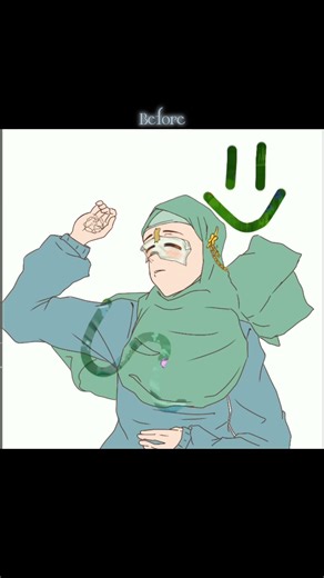 (repost) new pfp cuz it's almost new yearz & i can't stay like this forever | #shorts#art