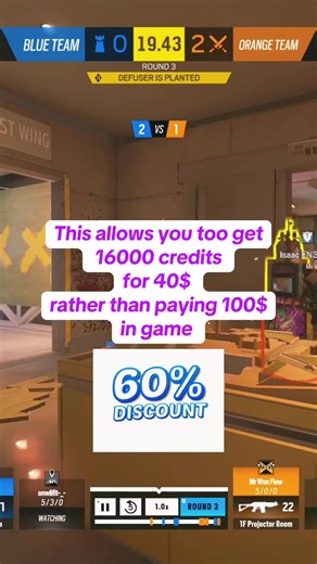 Rainbow six siege r6 credit method✅ (SHARE TO UR R6TEAM)#rainbowsixseige #r6 #r6siege