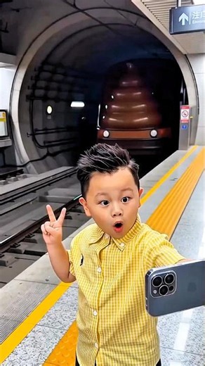 Chocolate Train behind the kid🤯~ Building Wooden Log Cabin in Forest | Survival House Step by Step