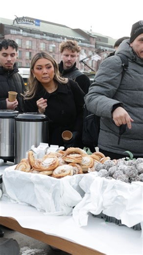 Västtrafik ber om ursäkt för snökaoset – bjöd på kaffe och bulle