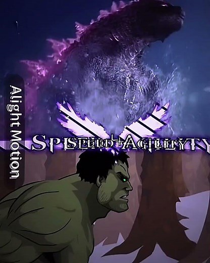 Evolved Godzilla VS Hulk Zimaut Animation