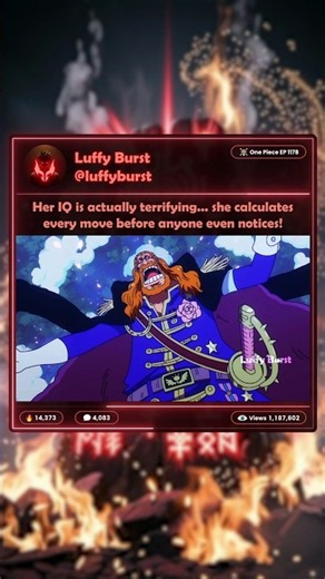 Nico Robin's IQ Unmatched 🧠 | One Piece EP 1178 👒 | #robin #gaban #holyknight #onepiece