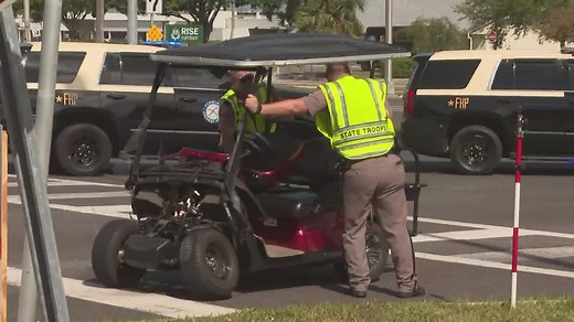 Woman dies in golf cart crash in Hillsborough County