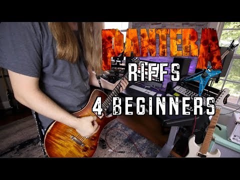 Pantera Riffs For Beginners
