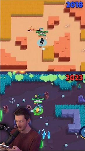 Brawl Stars in 2018 vs 2023!