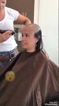 Forced Haircut Bald Woman After Lost Bet Play Game