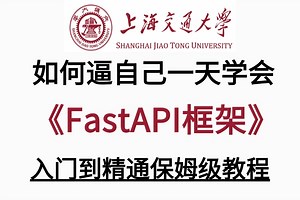 2025最新【FastAPI】《FastAPi框架入门到实战教程》从入门到精通零基础，深度解析原理/路径操作/程序测试/实战案例！