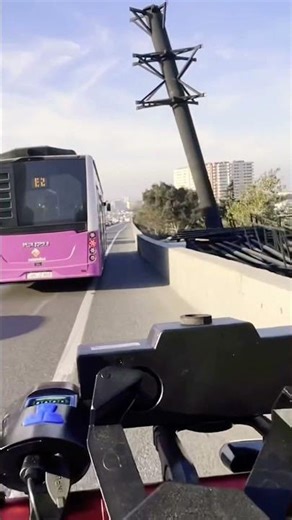 Highway scooter riding 🛴😎 #escooter #highwayride