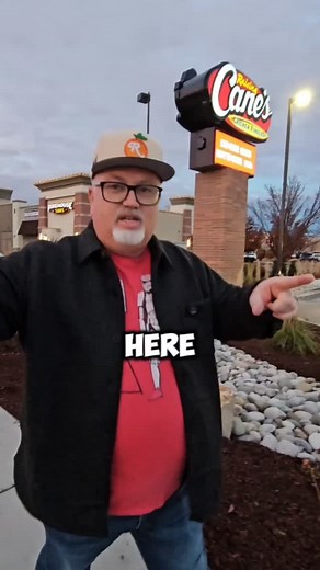 Was I able to get...... In true Finding Nemo fashion i took the dare and touched the door even though I'm not in the cool kids club! Raising Canes opens tomorrow November 18th at 9am | Our Treasure Valley | Facebook