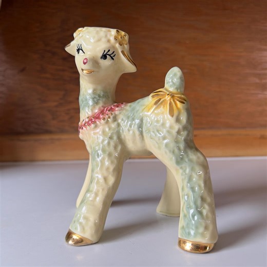 Vintage Shawnee Pottery Sweet Lamb Figurine – 1940s-1950s Mid-century Ceramic Lamb Collectible - Cute Vintage Nursery Decor - Etsy