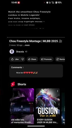 thanks bro 🙏🥲#mobilelegends #choubestmoment #choutv