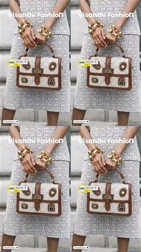 Καπιτονέ τσάντα χειρός με χρυσές λεπτομέρειες