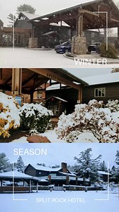 1.7K views | The season you've been waiting for it already in Split Rock Resort. ❄️☃️ Don't miss the oportunity to visit us! 拾 | Split Rock Resort | Facebook