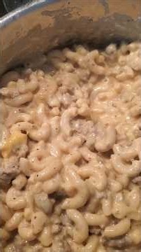 DIY CHEESEBURGER MACARONI HELPER