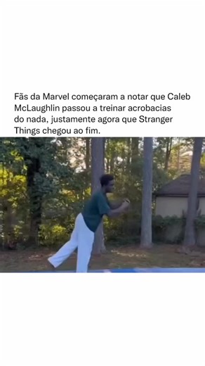 Espetacular | Um vídeo recente de Caleb McLaughlin, conhecido mundialmente por seu papel em Stranger Things, chamou a atenção dos fãs nas redes sociais.... | Instagram