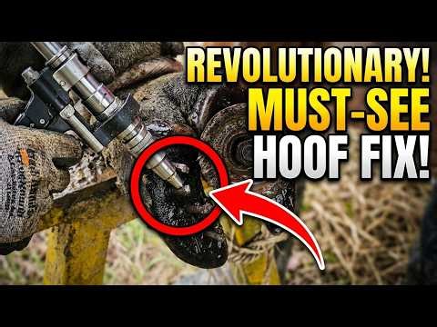 Extreme Hoof Care!😳 Removing Screw & Nails from Cow Hoof 🛠️| Cows TV