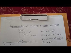 AC Circuits: Representation of sinusoids by complex numbers by Dr. A.V. Patil