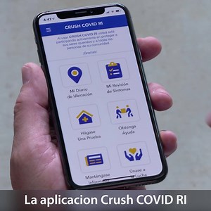 230 reactions · 53 shares | ¿Cómo su smartphone ayuda a detener al COVID-19? Chequee los síntomas y refresque su memoria en dónde ha estado con la aplicación CRUSH COVID RI. | Rhode Island Department of Health | Facebook