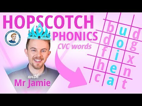 Hopscotch Phonics | CVC Blending activity made Fun!