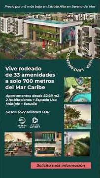 Botanika Serena del Mar Cartagena | Apartamentos de Lujo #cartagenadeindias