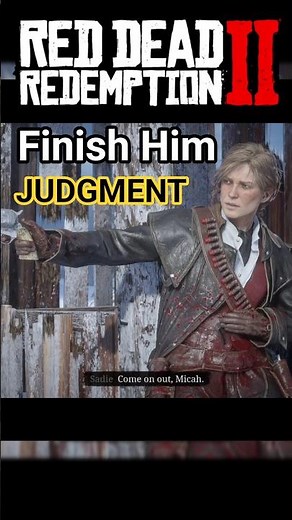RDR2 Arthur's Revenge : Micah Bell FINALLY Dies