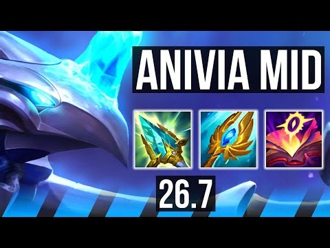 ANIVIA vs AHRI (MID) | Good KDA: 13/1/9, 38K damage | EUW Master | 26.7