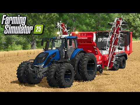 New Mods - My Favorite Loading Wagon, Old Case Combine, & Lodygowo! | Farming Simulator 25