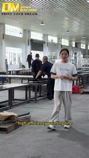 Meet our DM-PT6 2×1m Automatic Spray Painting Line