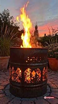 The ultimate fire pit glow-up #diy #shorts
