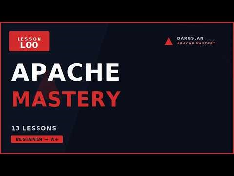 Apache Mastery: 13 Lessons From Beginner to A+ (Series Trailer)