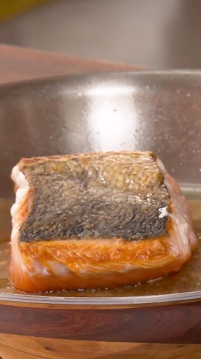 ChefSteps on Instagram: "How to Get Perfectly Crispy Fish Skin  • • Sliding a piece of parchment paper between the fish and the pan’s surface guarantees a clean release. No need to hack away at it with a fish spatula, trying to get it to release; all you have to do is focus on getting a nice, even sear and nailing your target internal temperature. Make perfectly cooked fish with evenly browned, actually crispy skin that’s as pretty as a picture, every single time."