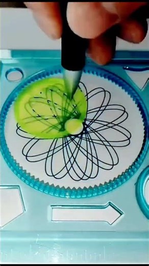amazing spirograph art #shorts #shortsvideo