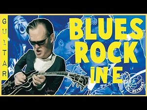 Blues Rock Backing Track in E for GUITAR