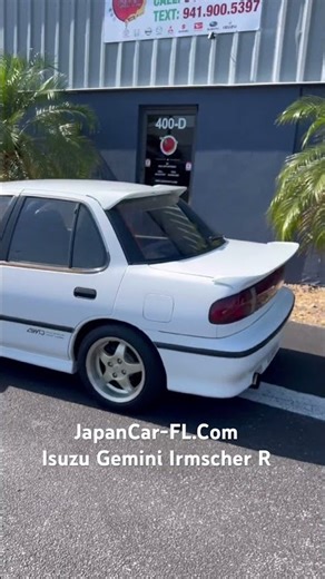 Japan Car FL: 1991 Isuzu Gemini Irmscher R AWD Manual. #jdm #jdmcars #automobile #jdmlife90s #isuzu