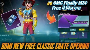 Free Classic Crate Opening BGMI | BGMI New Classic Crate Opening | Creative Pavan