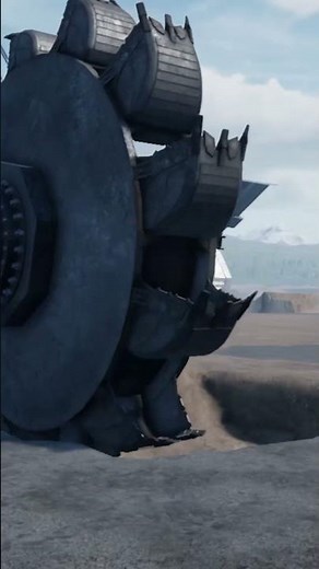 This digging machine is absolutely massive #excavator #construction