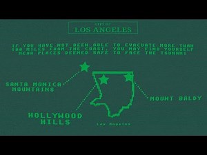 EAS Scenario | Major Earthquake in Los Angeles | Alert World