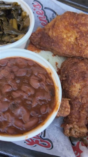 23K views · 432 reactions | Birmingham food scene is developing and one of its star players is Eugene’s Hot Fried Chicken #bama #alabama #chicken #greens #hotchicken #foodreview #thbm #okra #tasty #foodstagram | The Hungry Black Man | Facebook