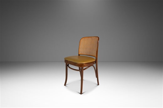 Single Patinaed Bentwood Prague Model 811 Side Dining Chair in Walnut & Leather by Josef Frank for Stendig, Poland, C. 1960s - Etsy