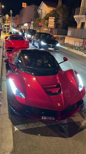 Passing through this randomly in st tropez was insane