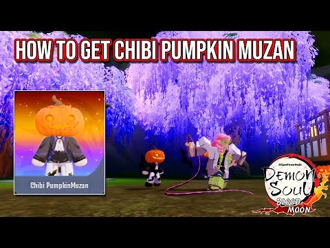 Demon Soul Simulator | How to get Chibi Pumpkin Muzan | New Secret Halloween Pet Showcase