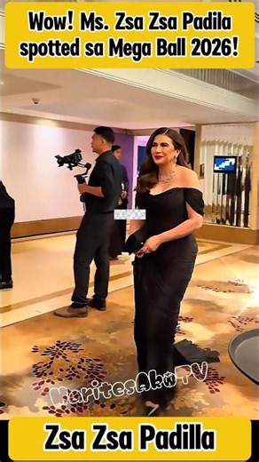 WOW! MS. ZSA ZSA PADILLA SPOTTED SA MEGA BALL 2026!❤️ #shorts