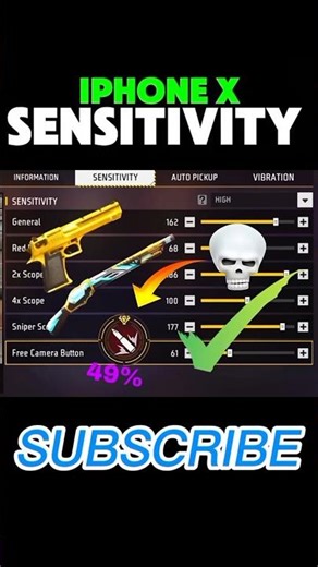 One Tap Headshot Tricks 😱 | Pro Sensitivity Setting For Headshot - Free Fire