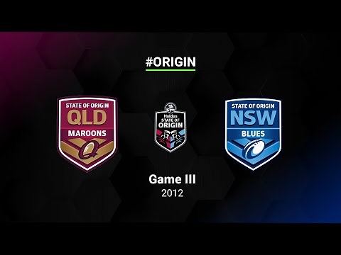 NRL Highlights | 2012 State of Origin Full Match Replay | QLD v NSW | Game III | NRL