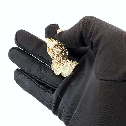 Men's Diamond Pendant | SI | 14K Gold | 0.96ct HD0665 | Luccello