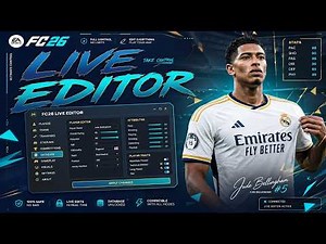 BEST FC 26 Live Editor 2026 / Real Transfers + Career Editor + Anti-Ban / Safe Free Download