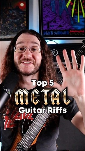 Top 5 EASY Metal Guitar Riffs