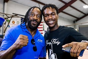 Photos: Evan Holyfield, Son of Evander, Decides To Go Pro Presser